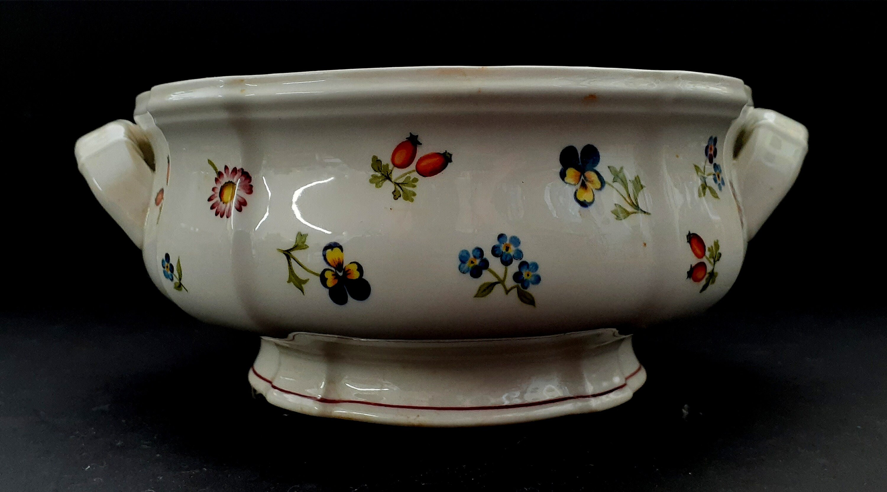 Villeroy & Boch Petite Fleur Casserole Dish with Lid Etsy