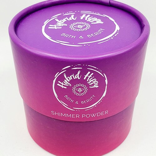 Custom Organic Shimmer Body Powder handmade Puffs Temp Out of Etsy