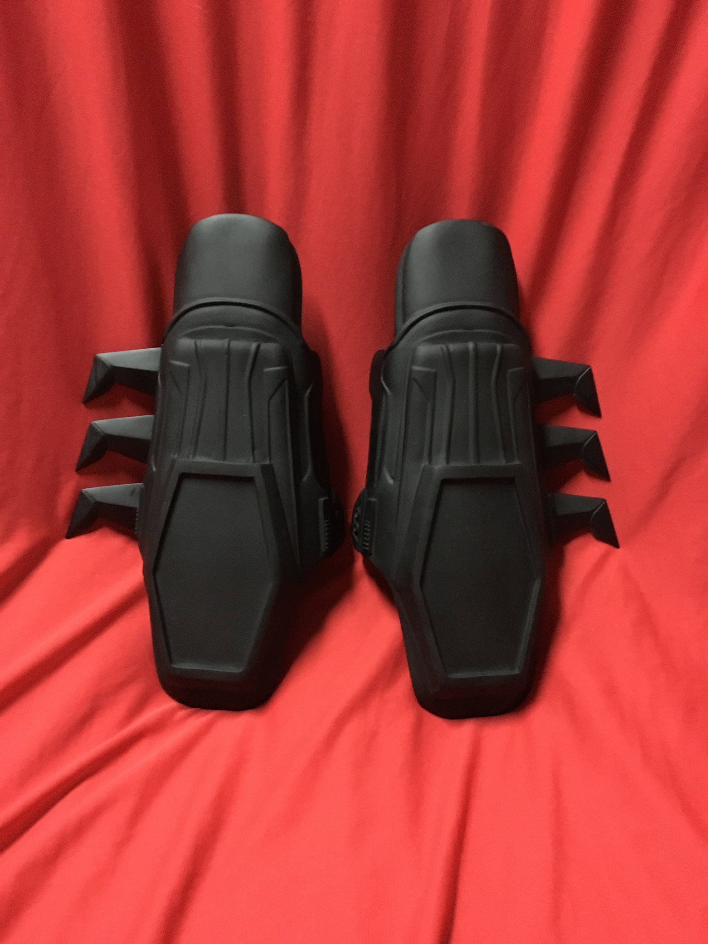 Arkham Origins Batman gauntlets arm guards armor Etsy