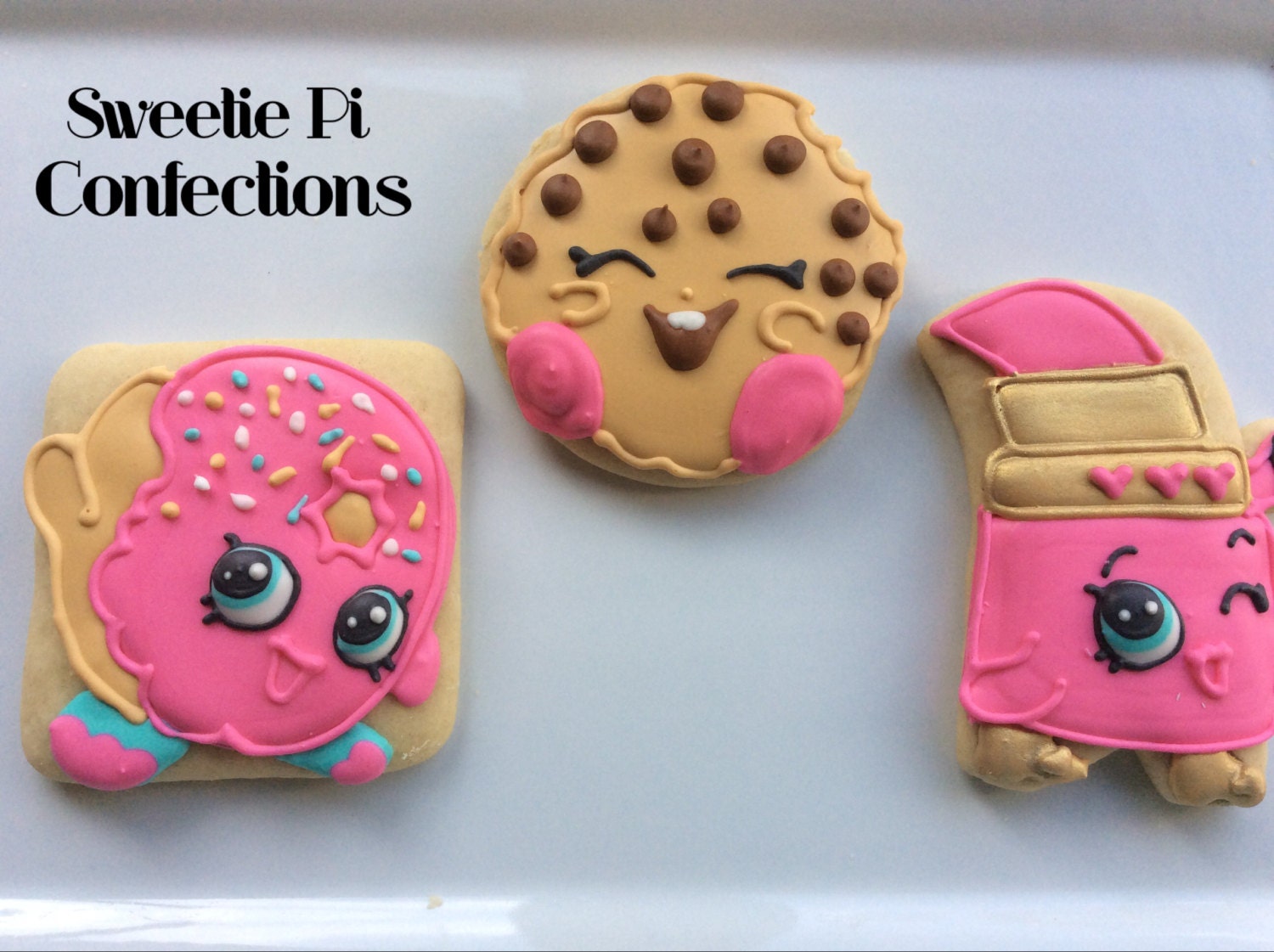 SHOPKINS Sugar Cookie Party Favors Kooky Cookie D lish Donut Lippy Lips Customize Your Order Etsy UK