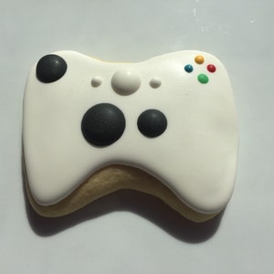 GAME CONTROLLER Sugar Cookies - One Dozen  Perfect birthday party favors