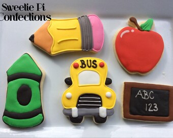 END OF YEAR Teacher Gift  Decorated Cookies