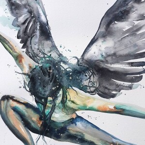 BADB The Crow A3 Giclée