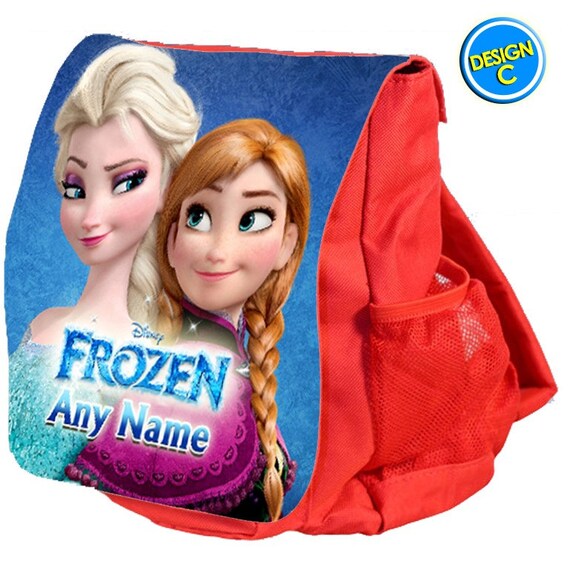 personalised frozen backpack