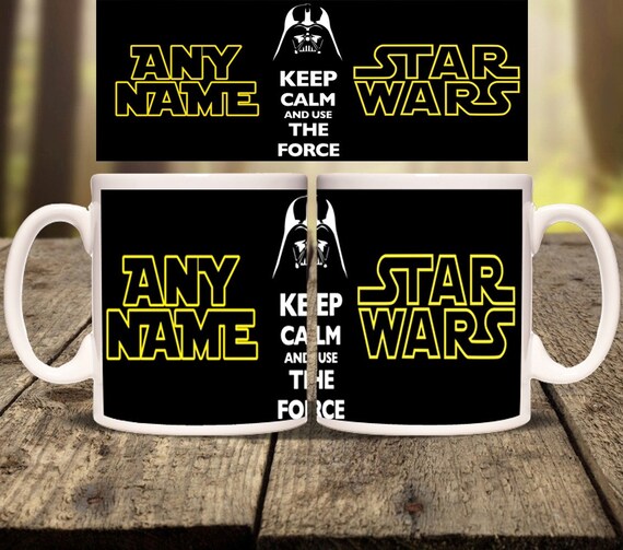 personalised star wars mug