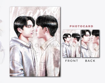 Thamepo the Series BL Thai Actors Print, Photocard