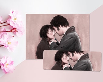 Pride and Prejudice Print & Bookmark | Jane Austen Art