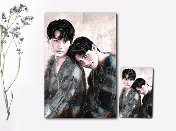 F4 Thailand ポスター　サイン付　brightwin Brightwin Print, Tarjeta Fotográfica / Thai BL / GMMTV / Win