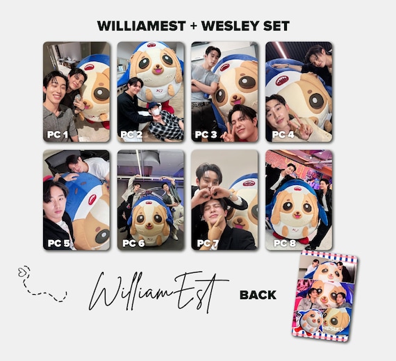 Williamest and Wesley Photocards Set / Thai Bl Series / William