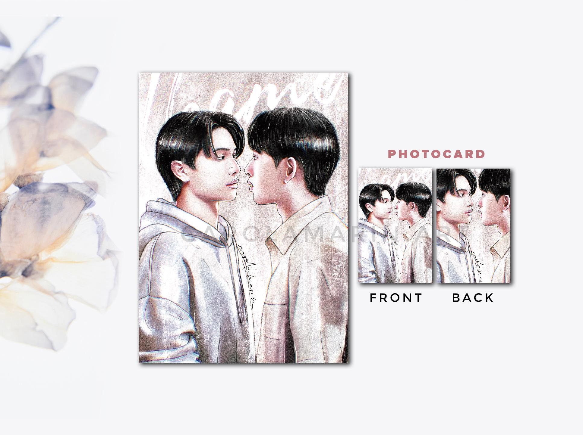 Thamepo the Series BL Thai Actors Print, Photocard