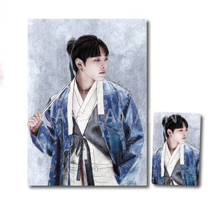 et carte photo Ateez Hongjoong | Atiny | Ateez, la vraie kpop
