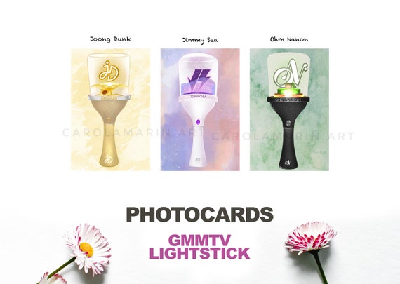 Lightstick GMMTV BL Photocards / Bright Win, off Gun, Earth Mix