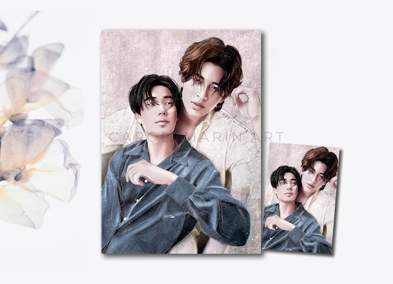 Pond Phuwin BL Thai Actors Print, Photocard / We Are, Never Let Me