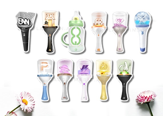 GMMTV Lightstick BL Stickers / Bright Win, off Gun, Earth