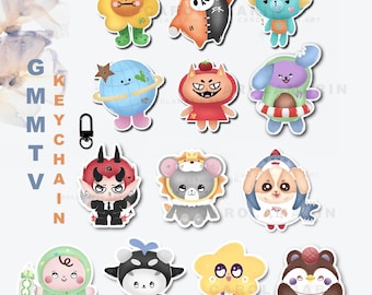 タイBLステッカー / GMMTV williamest、earthmix、geminifourth