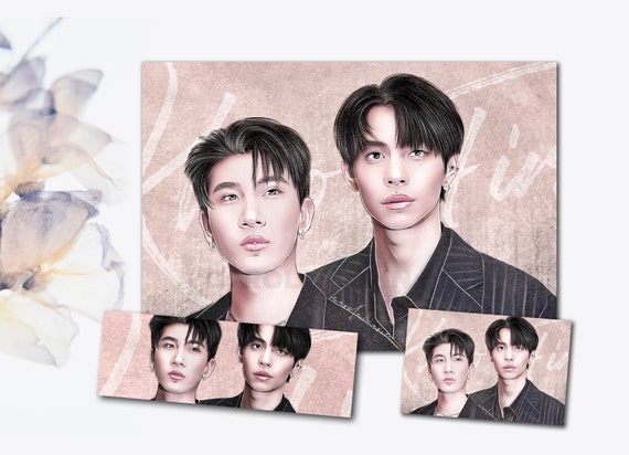 特別価格 Photocard Print, Khaotung & First | Thai / GMMTV Firstkhao その他