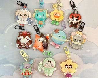 Llavero Thai BL / Mascotas de GMMTV: Earth Mix, Joong Dunk, William Est, Perth Santa, First Khao, Pond Phuwin