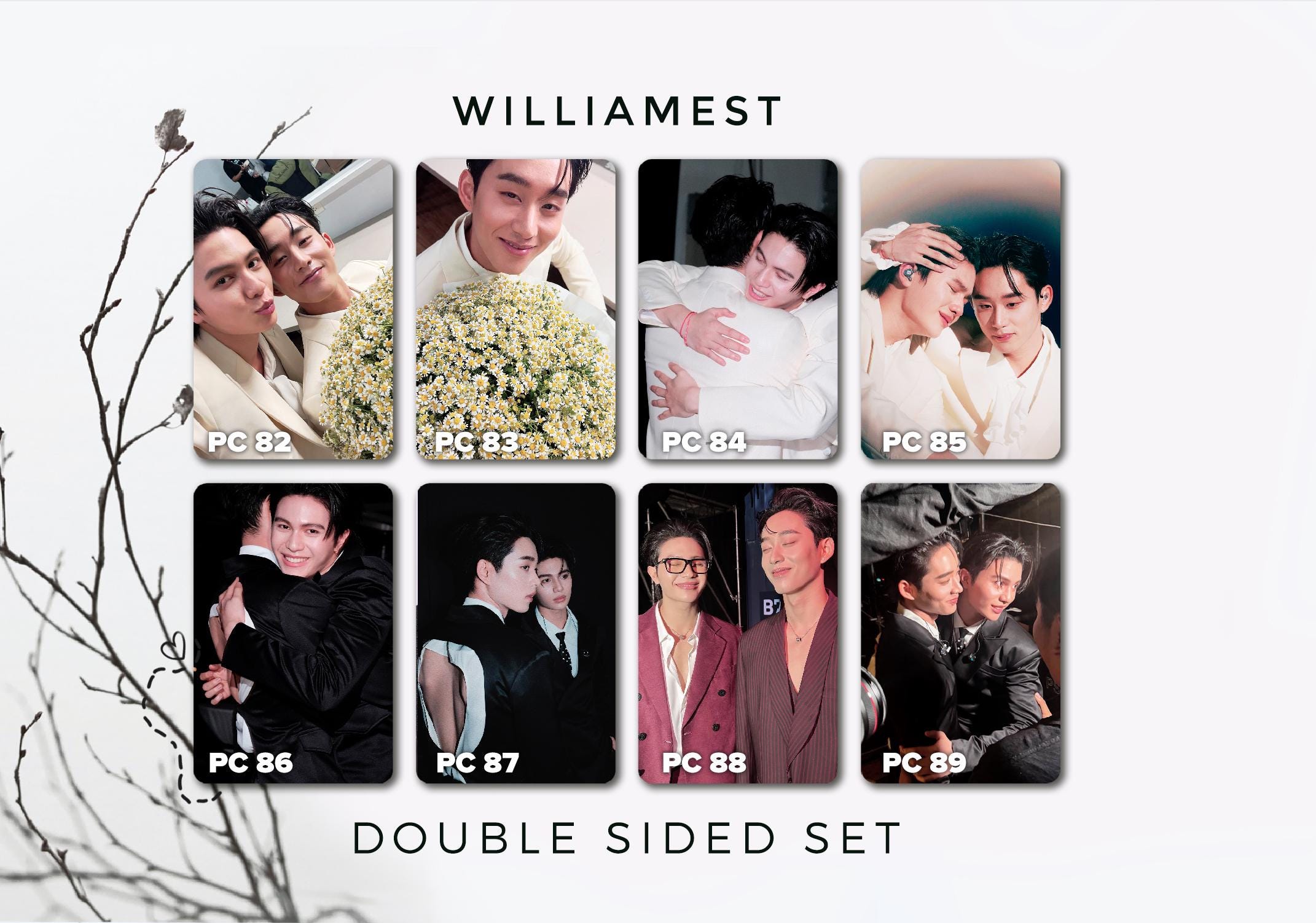 ThamePo マグカップ　フォトカード　WilliamEst gmmtv WILLIAMEST | Photocard, Set Photocards / Thamepo GMMTV