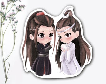 Der ungezähmte Aufkleber | Mo Dao Zu Shi WangXian Fanart