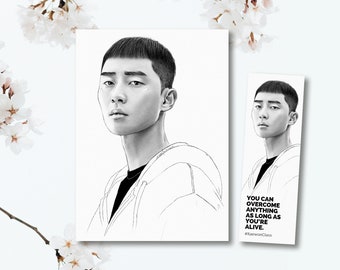 Print A5 & Marcapáginas ITAEWON CLASS | Park Saeroyi | marcapaginas | bookmarks, print, dorama, kdrama, korean drama