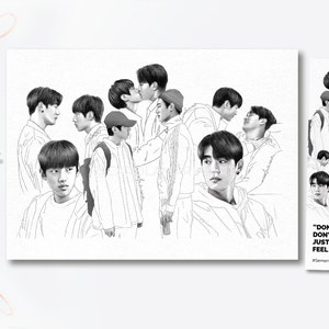 Erreur sémantique Fanart impression A5 et marque-page | Drame BL