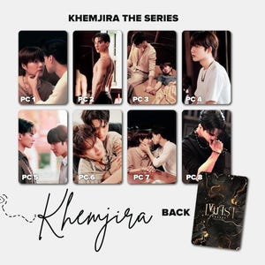 Khemjira la serie / Photocard, set de tarjetas fotográficas / Kengnamping, Peem, Pharan, Domundi, thai bl