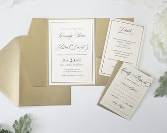 formal invitations etsy