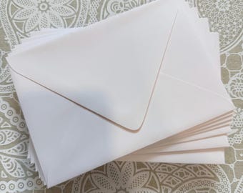 A7 Invitation Envelopes, Pack of 10 Envelopes, Envelope Pack, Premium Blank Envelopes for wedding, birthday, party, SALE, Powder Pink