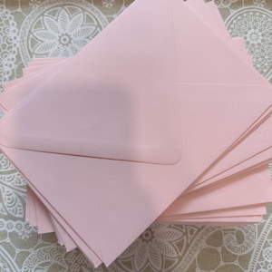 A7 Invitation Envelopes, Pack of 10 Envelopes, Envelope Pack, Premium Blank Envelopes for wedding, birthday, party, SALE, Rosa