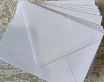 A7 Invitation Envelopes, Pack of 10 Envelopes, Envelope Pack, Premium Blank Envelopes for wedding, birthday, party, SALE, Cool Grey