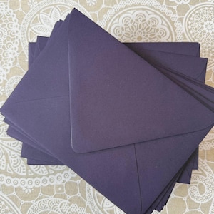 A7 Invitation Envelopes, Pack of 10 Envelopes, Envelope Pack, Premium Blank Envelopes for wedding, birthday, party, SALE, Amethyst