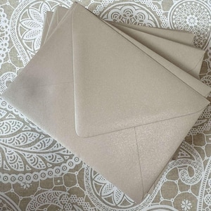 A7 Invitation Envelopes, Pack of 10 Envelopes, Envelope Pack, Premium Blank Envelopes for wedding, birthday, party, Overstock Sale