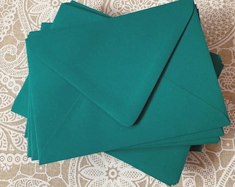 A7 Invitation Envelopes, Pack of 10 Envelopes, Envelope Pack, Premium Blank Envelopes for wedding, birthday, party, SALE, Marrs Green