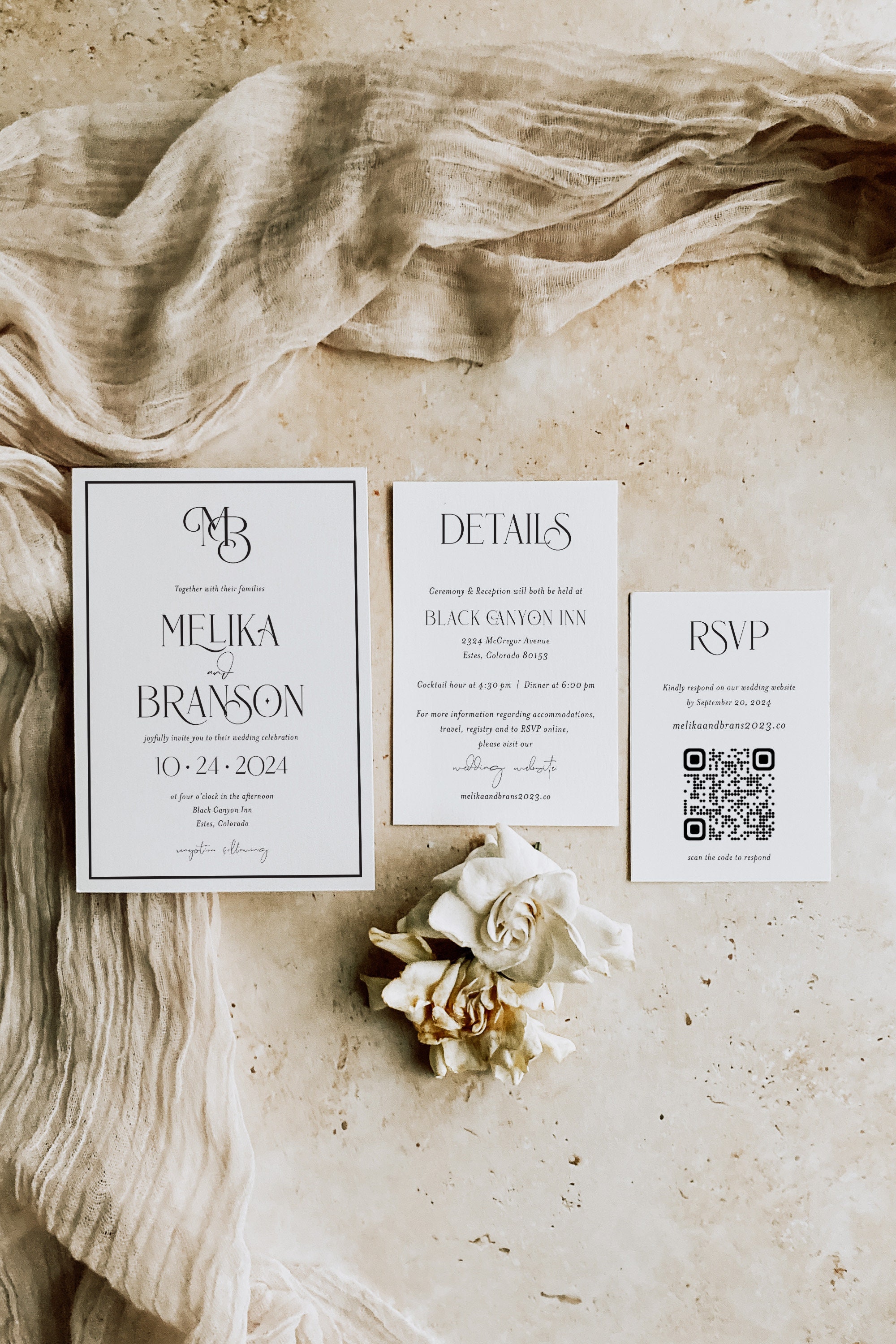 Eucalyptus Green Wedding Invitation: Modern Boho White Ink Design - Etsy, image size:2000x3000