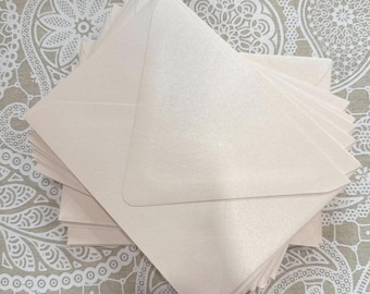 A7 Soft Coral Invitation Envelopes - Pack of 10