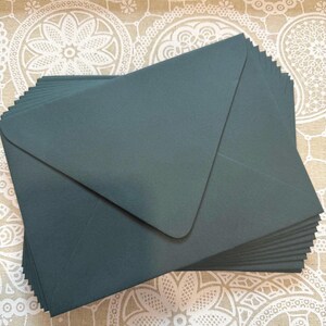 A7.5 Invitation Envelopes, Pack of 10 Envelopes, Envelope Pack, Premium Blank Envelopes for wedding, birthday, party, SALE, Holly