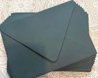 A7.5 Invitation Envelopes, Pack of 10 Envelopes, Envelope Pack, Premium Blank Envelopes for wedding, birthday, party, SALE, Holly