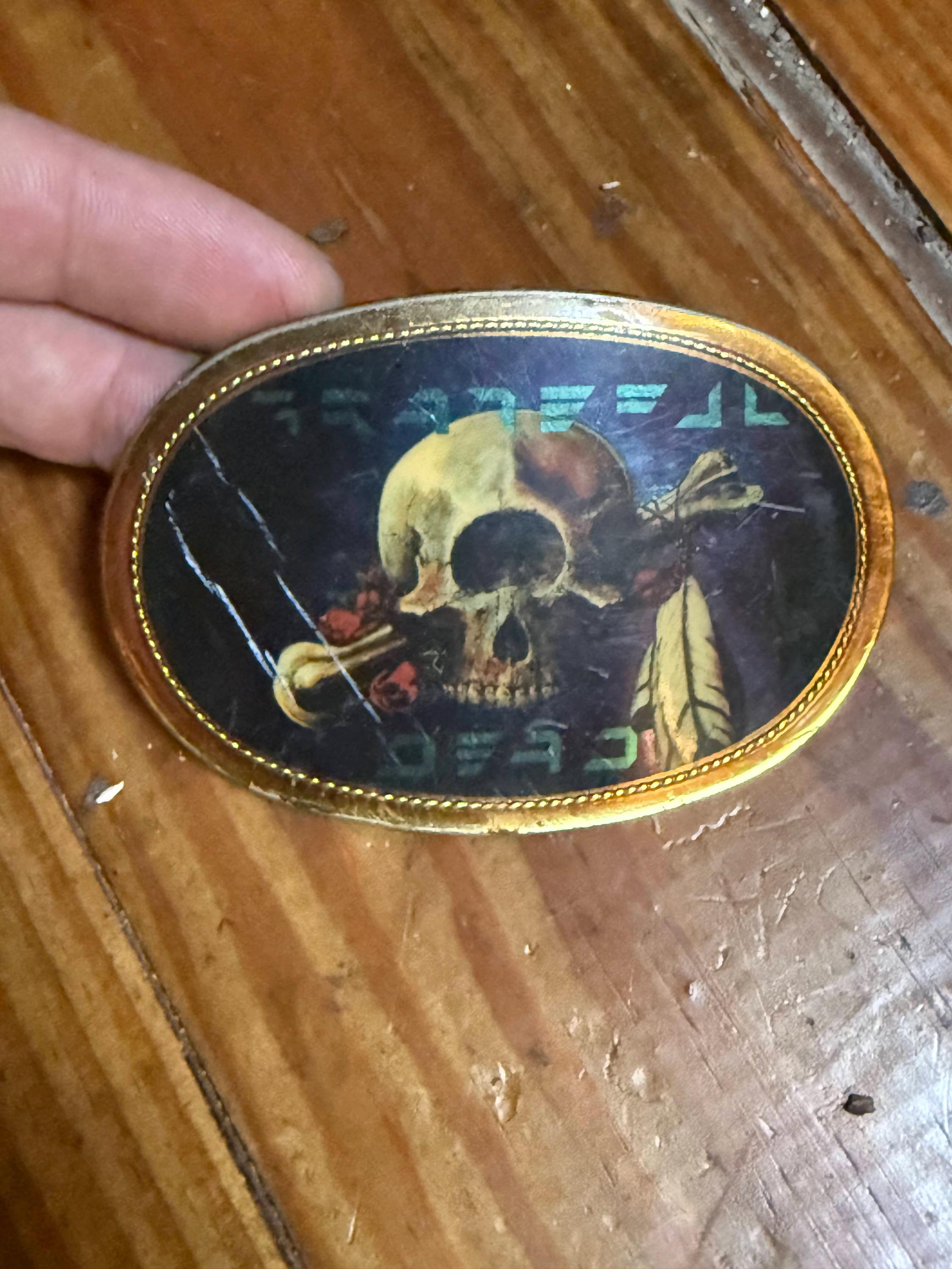 Grateful Dead Belt Buckle - Etsy
