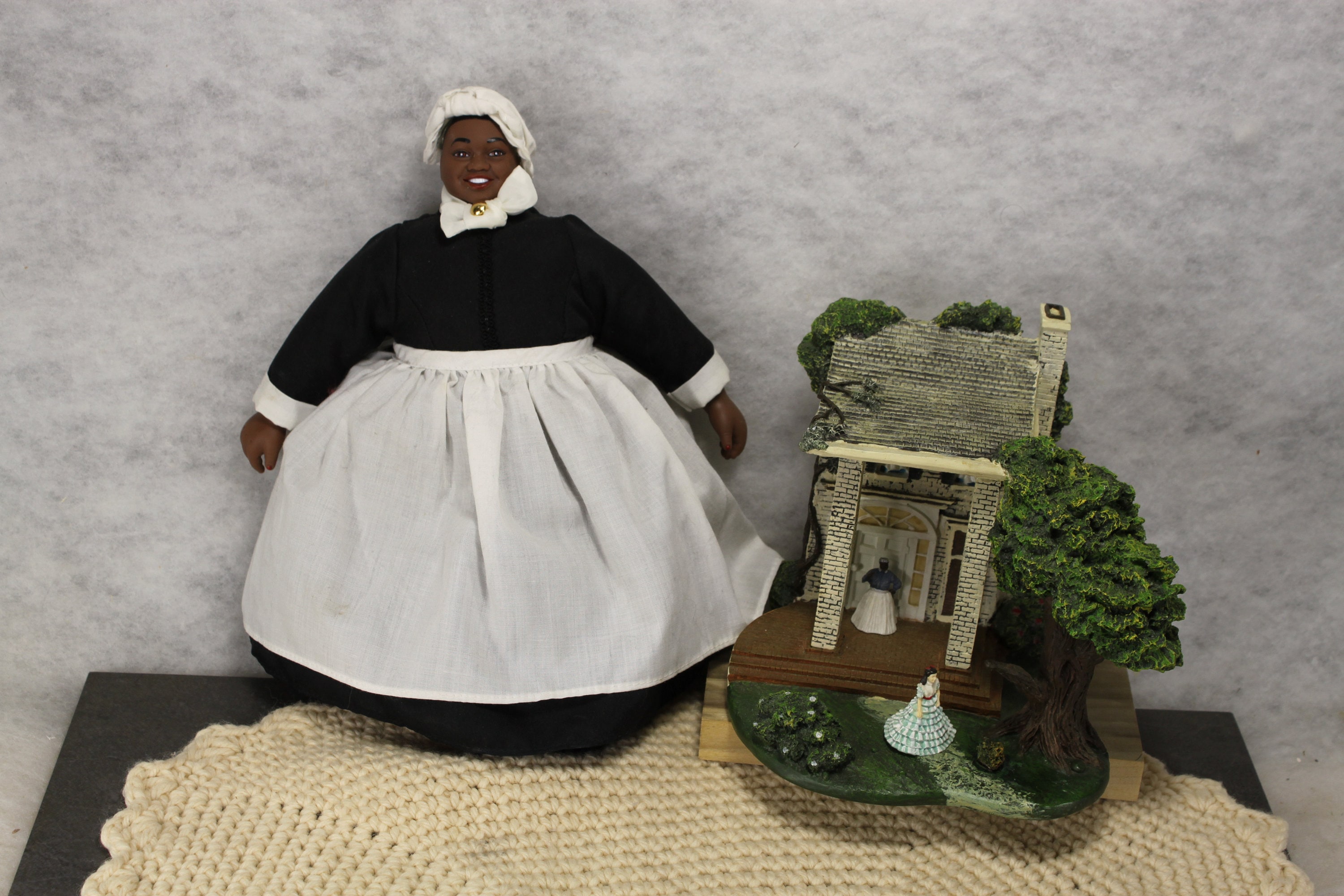 Gone With the Wind Mammy Doll and Tara With Scarlett O hara mammy Jiney Author Sign Etsy