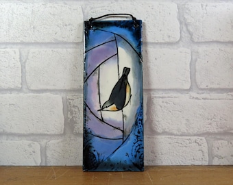 Nuthatch Hanging Tile