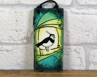 Small Lapwing Hanging Tile