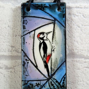 Small Woodpecker Hanging Tile image 2
