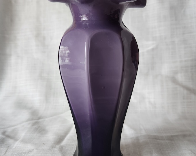 Purple Vase Tall Modern Long Stem Vase Home Decor Flower Vase House ...