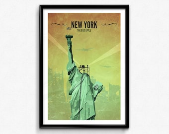 Fallout New York konsttryck – Gamer reseposter