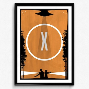 X-Files Poster/Print - I Want To Believe Poster/Print - xfiles, x files, Mulder & Scully, Fox Mulder Print, Dana Scully, CtrlAltGeek