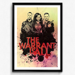 Killjoys Poster/Print - The Warrant Is All Poster/Print - Syfy, Bounty Hunters, Scifi Poster, The RAC, The Nine, CtrlAltGeek