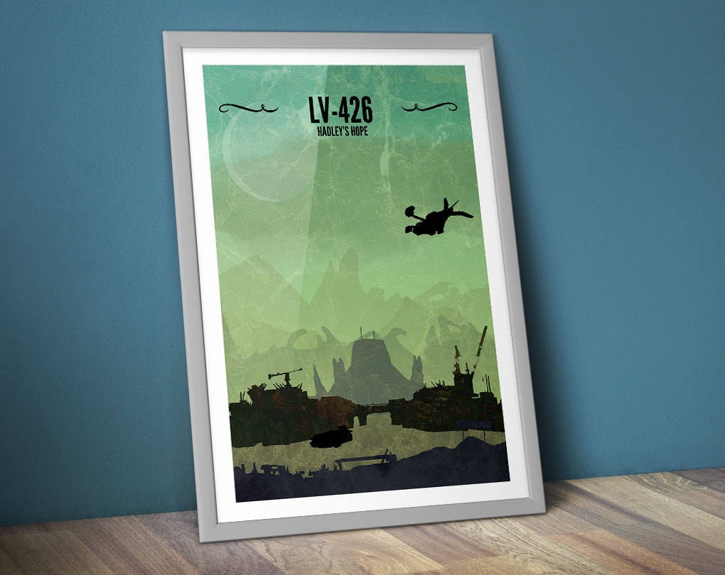 Alien Travel Poster/print - LV-426 Poster/print - Hadley's