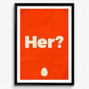Arrested Development Poster/Print - Her? Poster/Print - Ann Poster/Print - Mayonegg Poster, CtrlAltGeek, A2, A3, 12x16&quot;, 18x24&quot; Unframed