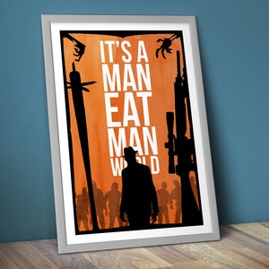 Z-Nation Poster/Print [DL] - Man Eat Man Poster/Print - The Murphy Poster, Syfy, Z-Whacker, CtrlAltGeek