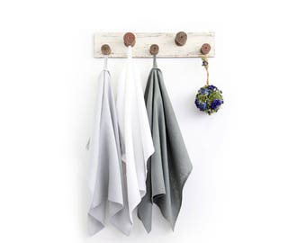 Best towels set of 3 made of pure linen - Kitchen towels